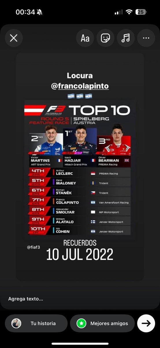 Colapinto Filial Miami ⁴³ tweet media