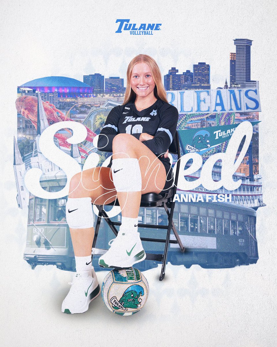 Tulane Volleyball tweet media