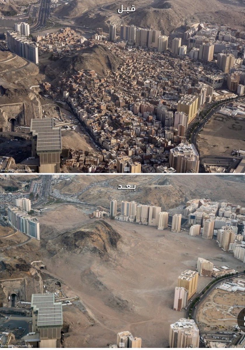 sultanfaisal88's tweet photo. المقطع قديم ومركب الصوت ولا فيه تونسية معتقلة  
المبانيً اللي مصوره من اهل الحي كان  يودع المكان قبل الإزالة وانتشرت في وقتها مقاطع كثيرة وتركيب الصوت على المقاطع  المباني كلها ازيلت قبل سنة  
هذي احياءً عشوائية بنوها جشعين لتاجيرها على المخالفين  ومن حج او اعتمر ولم يعود لبلده ولاجئين تشاركت مصالحهم مع العمالة وتوسعت الاحياء
حتي تم ازالته