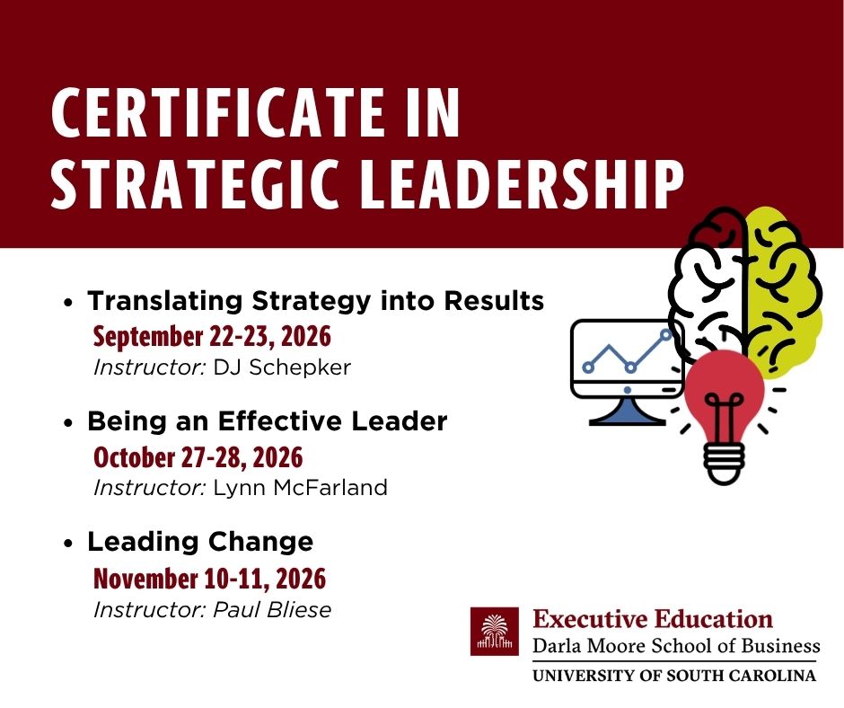 ExecEd @ Darla Moore School of Business tweet media