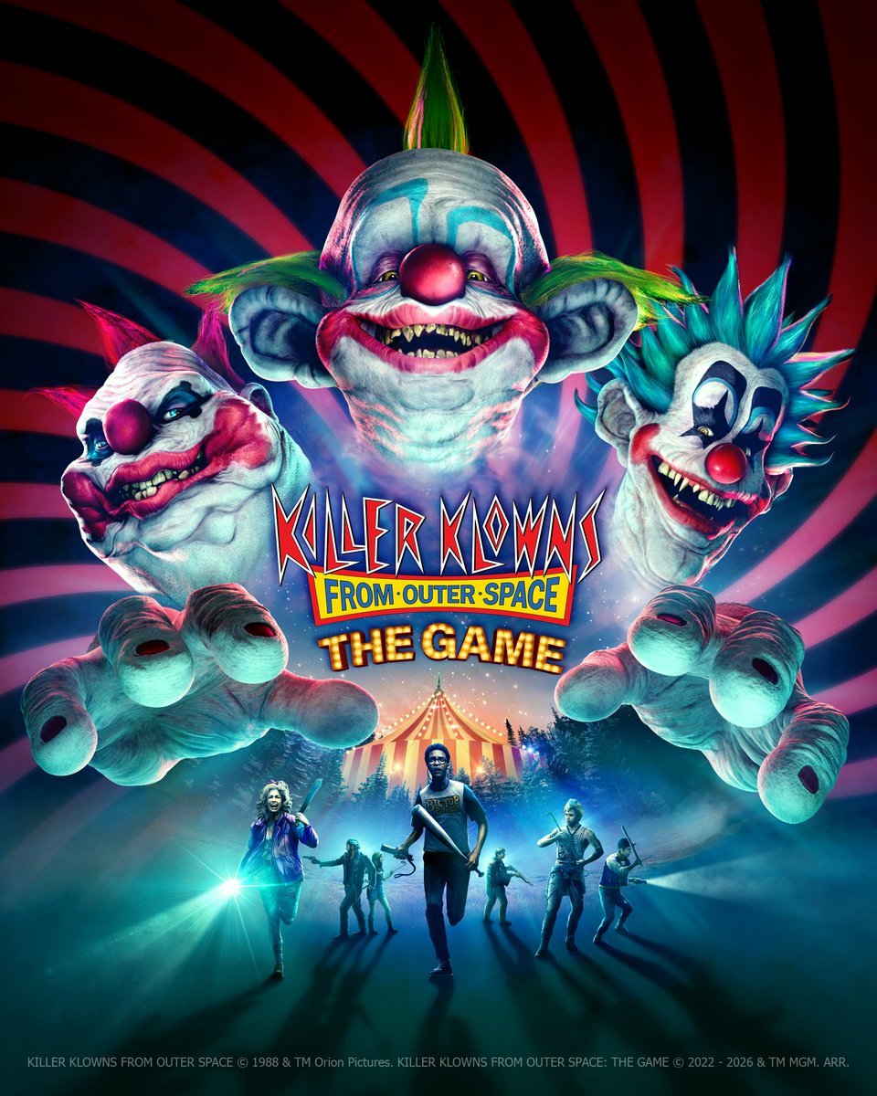 Killer Klowns From Outer Space: The Game tweet media