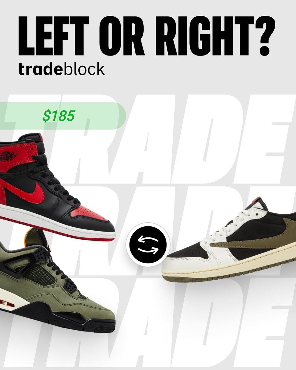 Tradeblock - #1 Sneaker Trading App tweet media