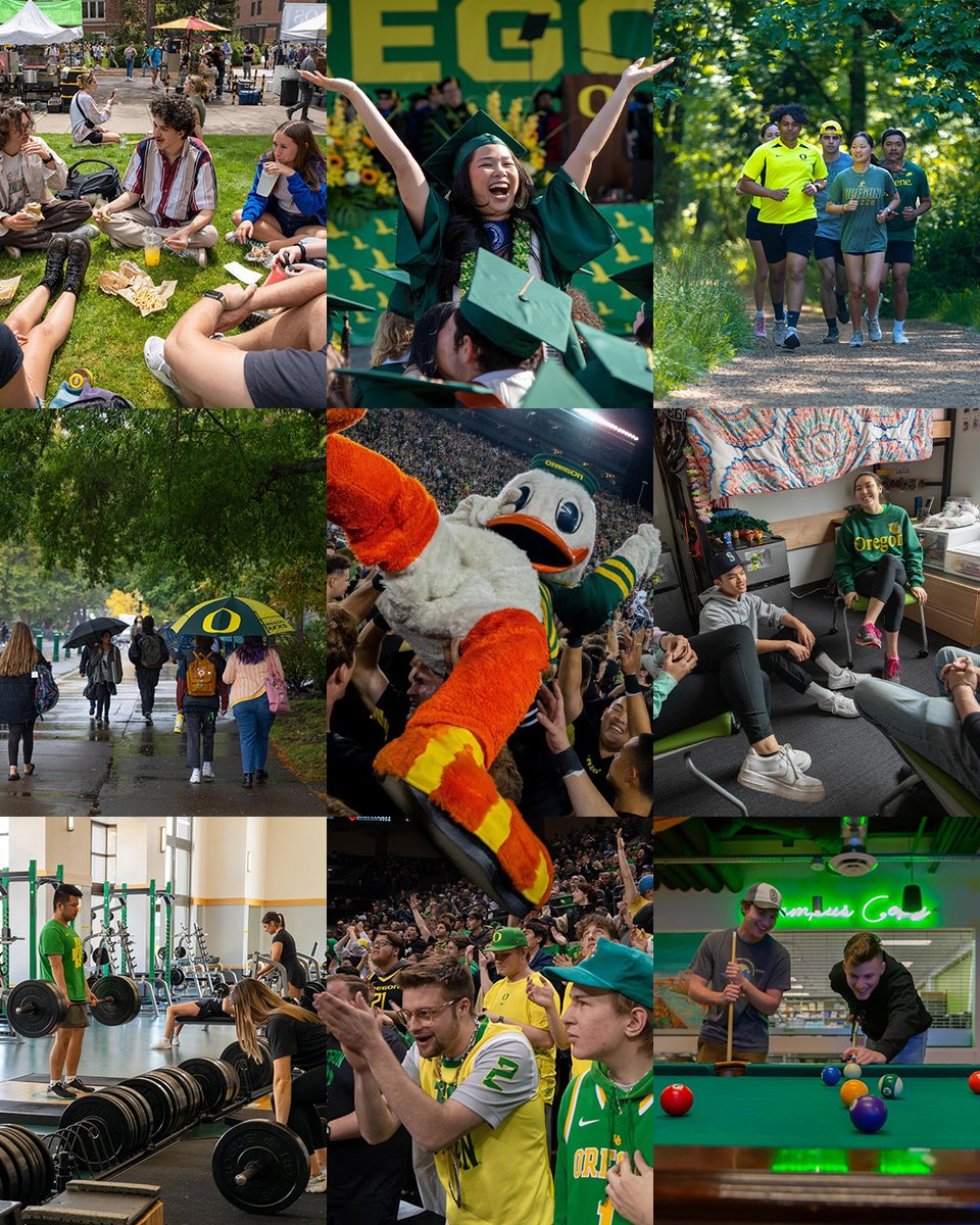 University of Oregon tweet media
