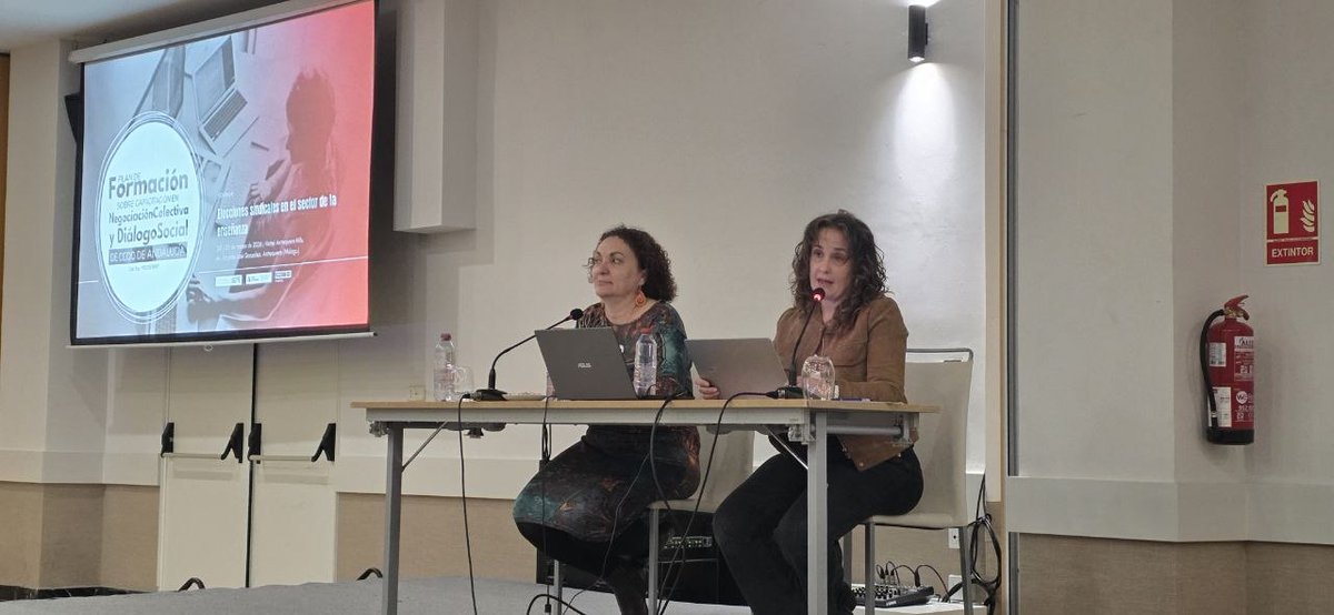 SGdeFECCOO's tweet photo. Hoy @feccoo hemos participado en unas jornadas de @feccooand

Hemos analizado los avances de estas últimas semanas:

🟧 desbloqueo jubilación parcial del personal laboral 💪

🟧 proyecto de ley de reducción de jornada y ratios 💪

Vamos avanzando ✊️

Gracias por la acogida 💜 https://t.co/CrkGfaJR48