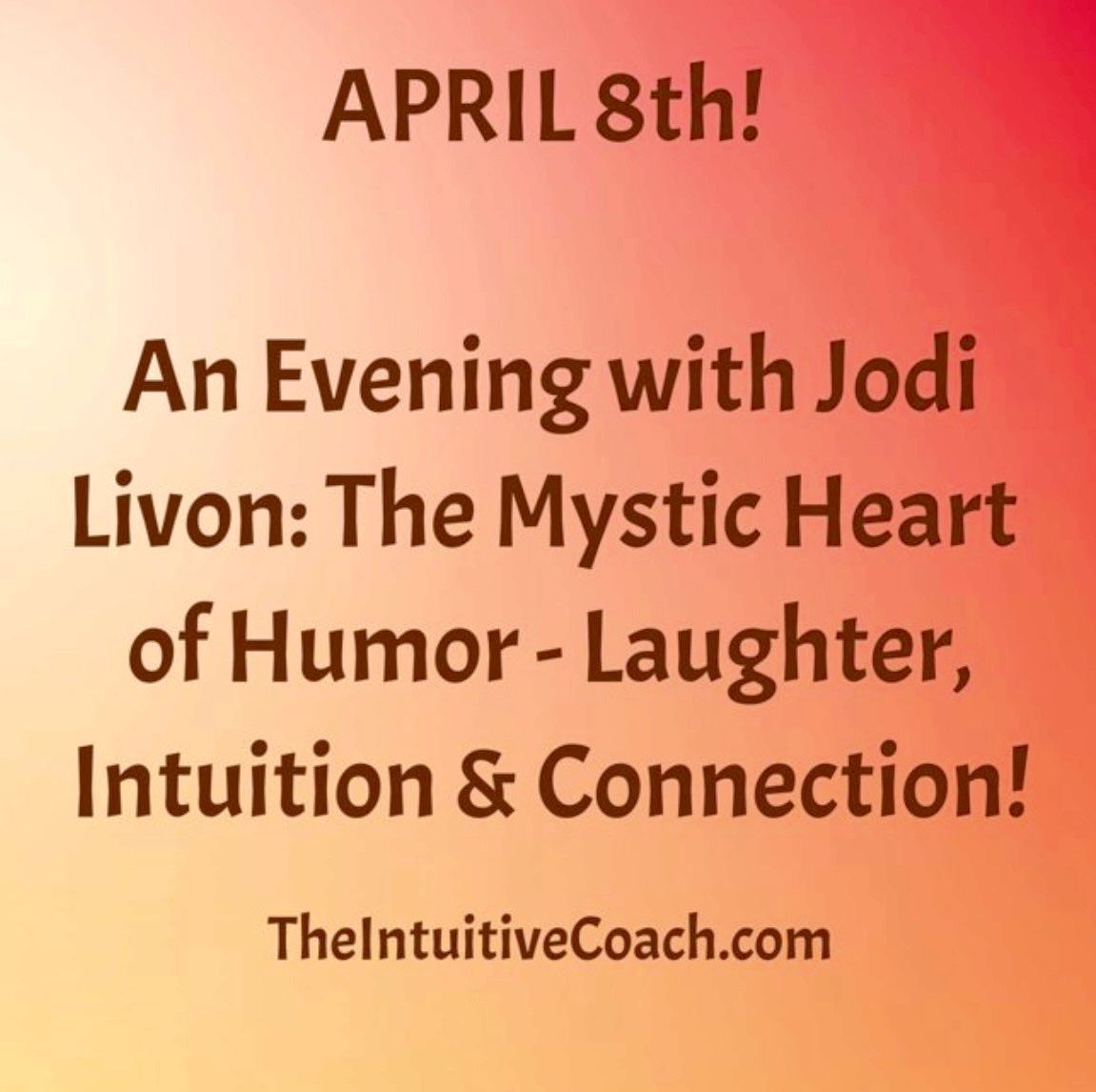 JodiLivon's tweet image. Upcoming Events &amp;amp; Happenings! If you are in Minnesota, join me! We are doing gallery-style-readings! buff.ly/sYmE0pJ
#events  #intuition #Tuesday