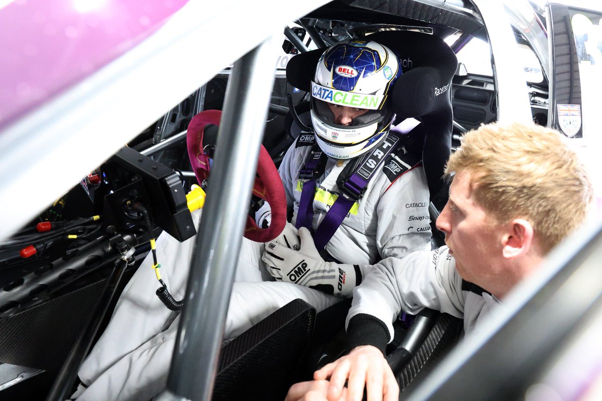 PlatoRacing's tweet photo. Day #️⃣1️⃣ of the official test ✅

Valuable data gathered and solid progress made - now to build on it as testing continues tomorrow 💪⏱️

#PlatoRacing #BTCC https://t.co/NcWrOrPy12