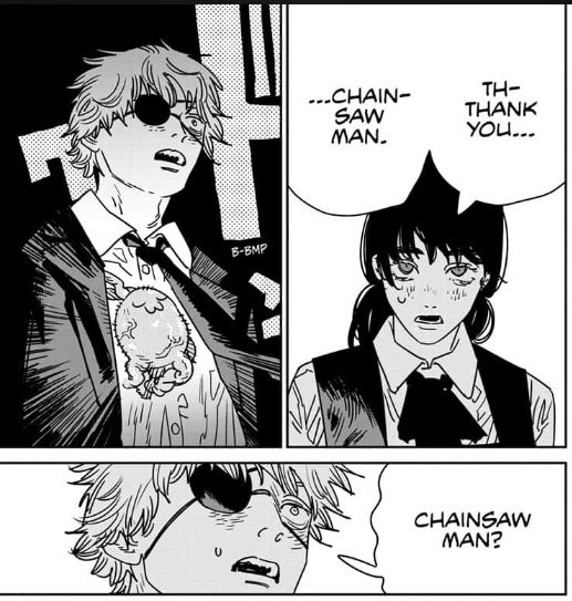 EcoWasd's tweet photo. @ElbuenEchoes si y como q denji reacciona a q le digan chainsaw-man, es todo muy raro XD https://t.co/RIbbSIxmWW