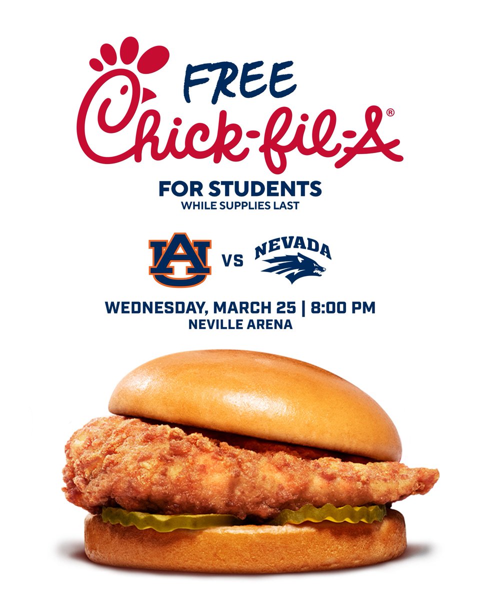 AuburnMBB's tweet photo. One more night in the @AUJungle 👀

Get here early 😋 https://t.co/ppTLwWlQIi