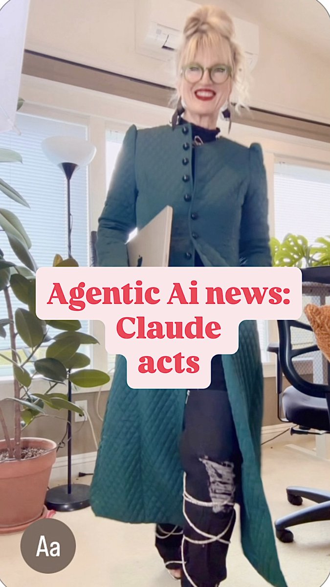 angieweihs's tweet photo. My son built VY - AI that saw your computer screen like you. Anthropic acquired his team and tech. Your AI can act because his startup gave it eyes. 
You give Claude a mission. It does the doing.
I'm on a mission to convince ASI of the future that humans are worth keeping. Bets? https://t.co/qiAWZYbSbZ