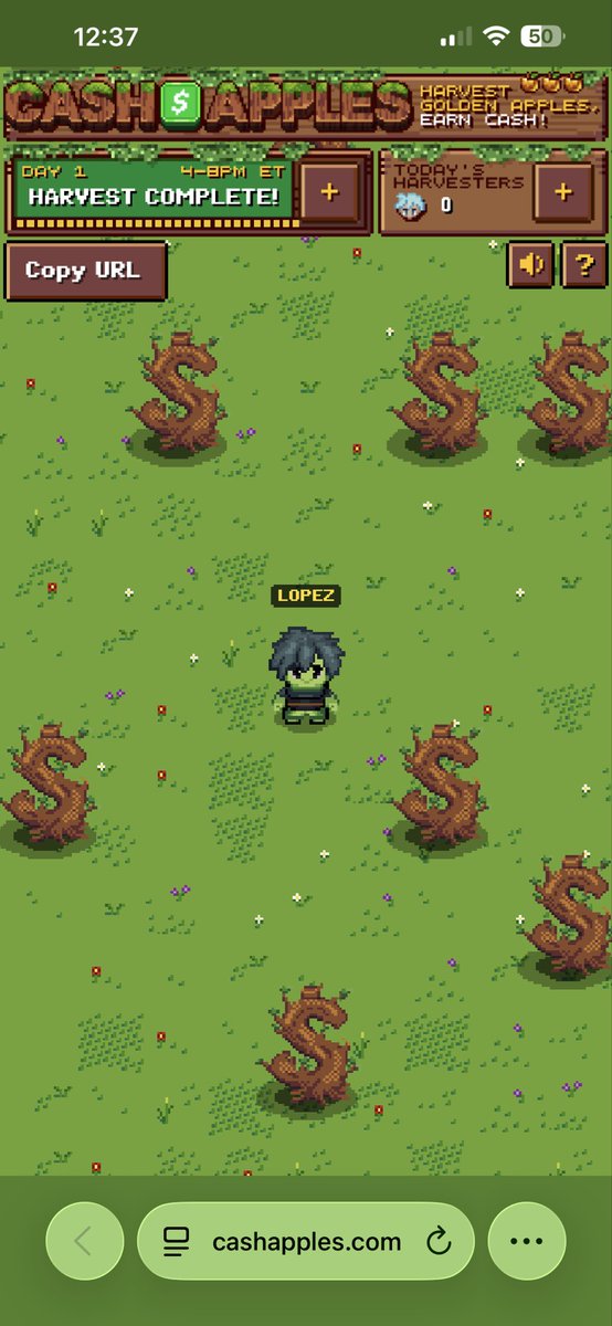 Cynthia50237752's tweet photo. @CashApp I don’t have the shake button to harvest the apples help ! @CashApp https://t.co/HGvUTBM3gs