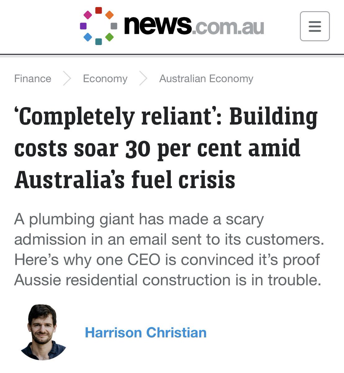 Senator Sean Bell tweet media