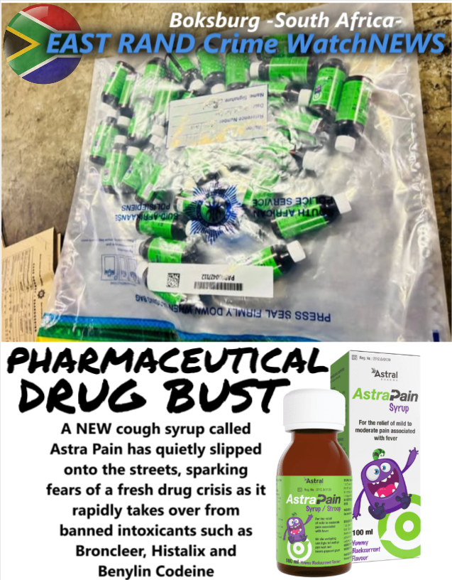 #DrugBust #Pharma #BigPharm #illegal A NEW cough syrup called Astra ...