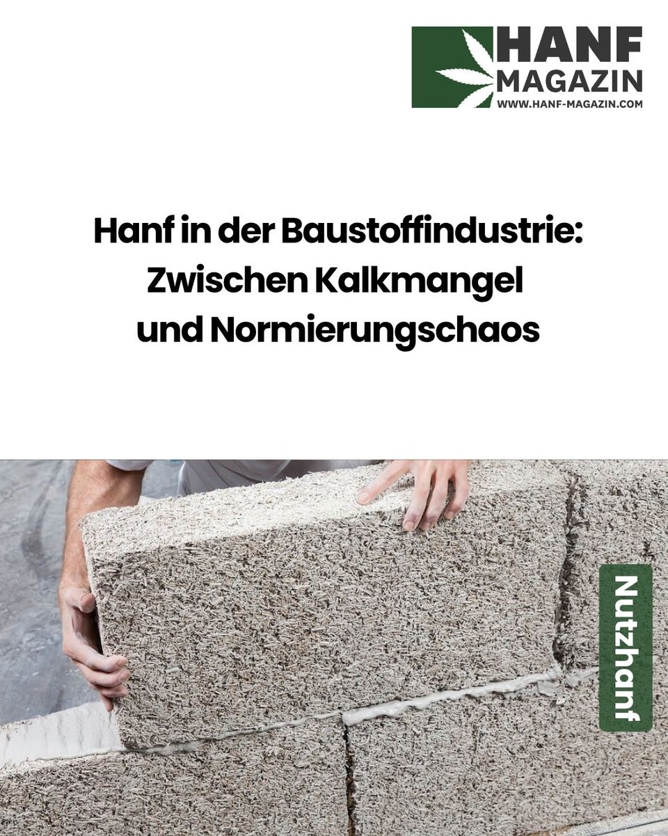 hanfmagazin's tweet photo. ergiss Beton! Die Zukunft des Bauens wächst auf dem Acker. 🌱 Hanfkalk bindet aktiv CO2, isoliert perfekt und reguliert das Raumklima. 🏗️📜
https://t.co/v2fqa2U1a2🚀
#Hanfmagazin #Bauwende #Hanfkalk #NachhaltigBauen #Klimaschutz #Architektur #GreenBuilding https://t.co/t8v4YhrTxJ