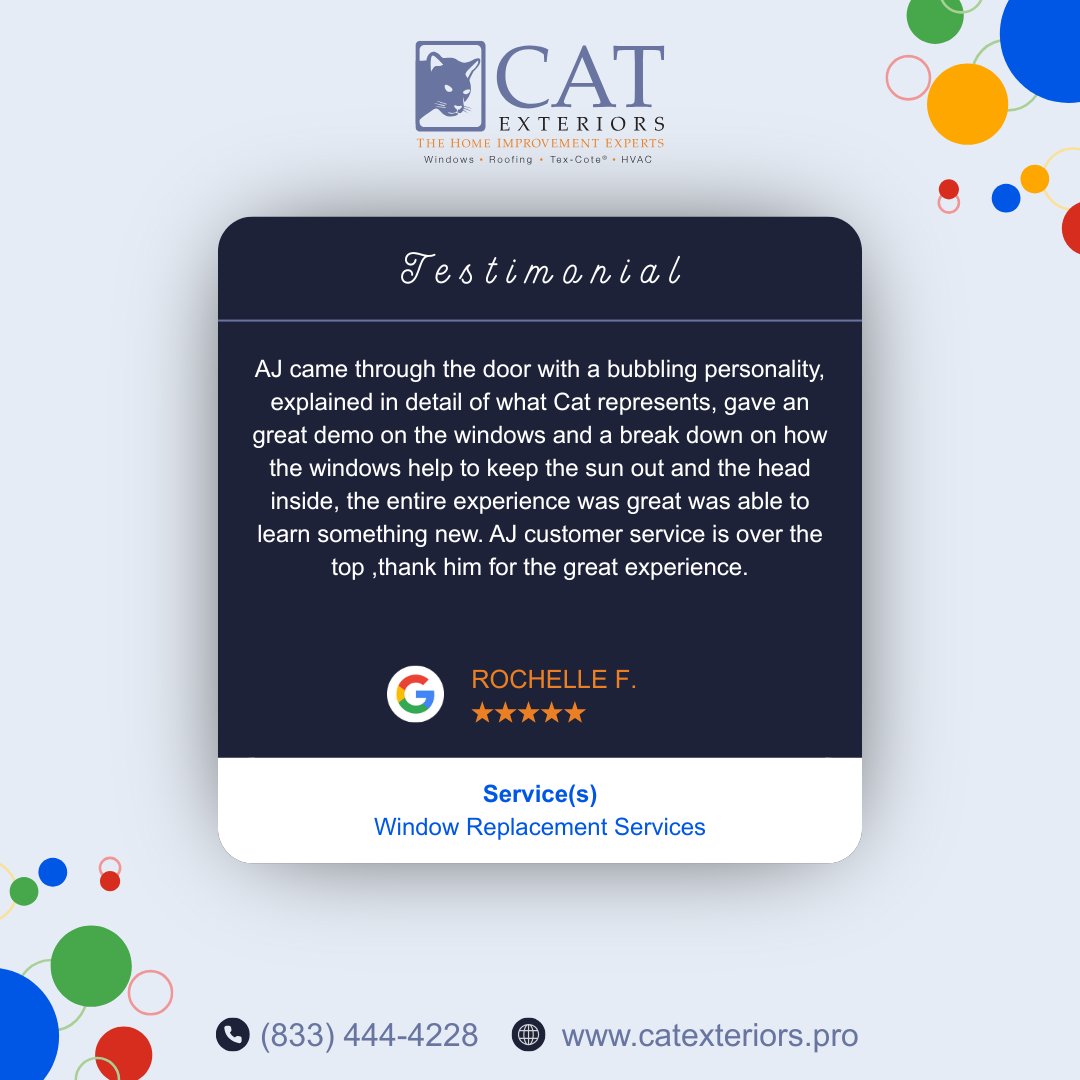 CATexteriors1's tweet image. We helped another homeowner get new windows!

We can help you get new windows with unbeatable financing options! Schedule your free consultation to see your savings. LINK IN BIO

#catexteriors #reviews #newwindows #googlereviews