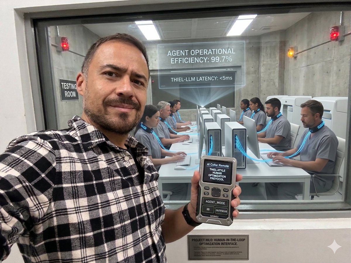 I'm pleased to announce that I am applying to <a href="/ycombinator/">Y Combinator</a>  (S26) with my latest paradigm-shifting pivot: LHUMAN.

Leveraging the 'Cowgorithm' optimization principles pioneered by Peter Thiel's research team (which we've optimized into 'Mootivation®'), we are boosting worker