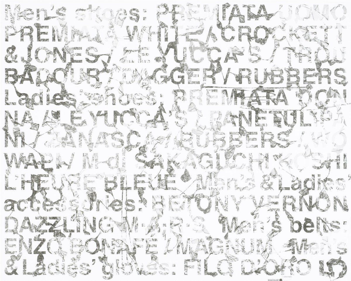 KodairaFLAME's tweet image. Invitation for a shoe company

#ArtDirection , #Design and #Typography by me
Printed only black on thin paper

#グラフィックデザイン　#タイポグラフィ