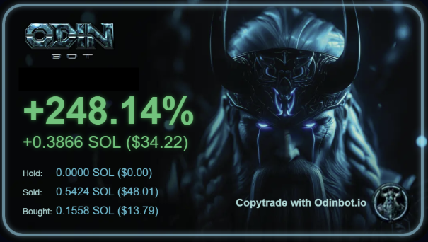 nerow_eth's tweet photo. Why have a second job if you can just have a second income from copying wallets? π
#odinbot #solana #memecoins https://t.co/oT2soZ0M3Q