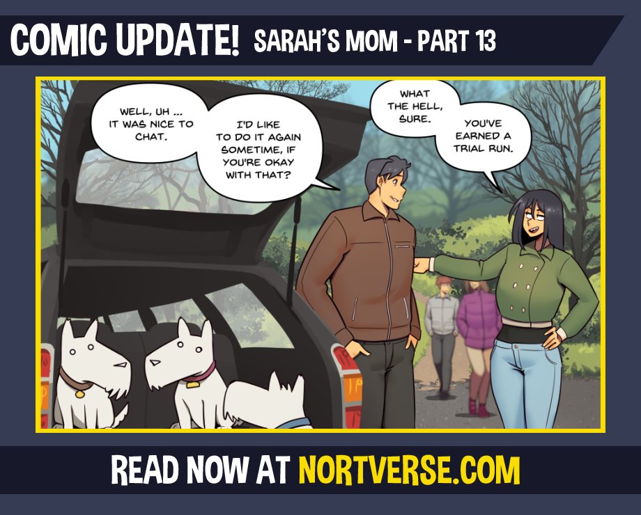 Nortverse: Tara and Beverly tweet media