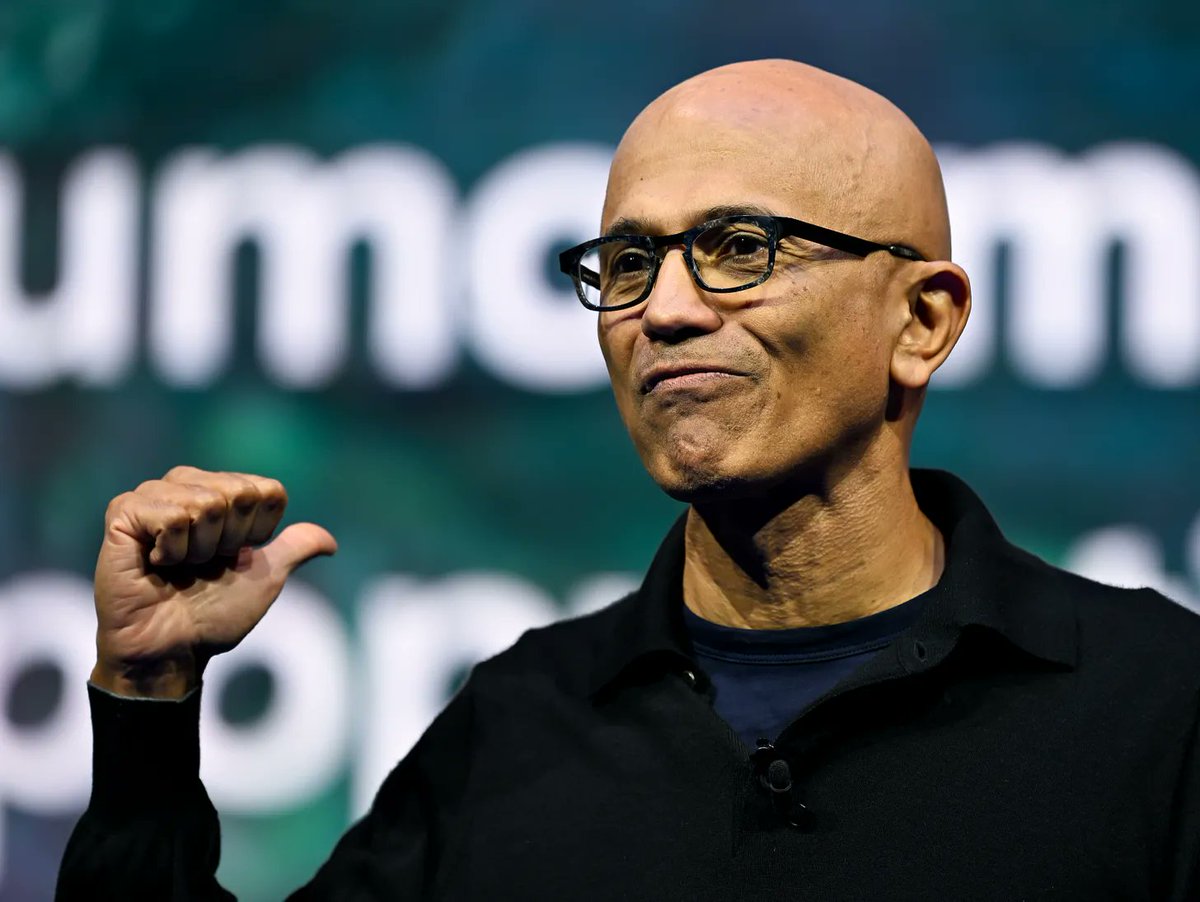 cityofthetown's tweet photo. Time has not been kind to the legend of Satya Nadella  in the the AI era.

It's the worst performing of the Mag 7 this year, Copilot is a dud, and his bets on new leaders have looked shaky.

Defenders are hoping for a Google style turnaround, but I think it could get even worse. https://t.co/ItToDN4d22