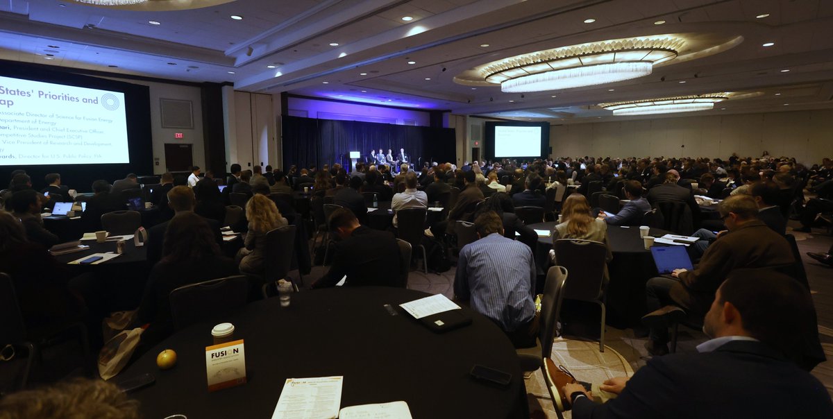 Energy_Zap's tweet image. The fusion industry gathered last week in Washington DC for the @Fusion_Industry's Annual Fusion Policy Meeting, the highest attended one yet. Zap VP of R&amp;amp;D Ben Levitt spoke on a panel with @Ylli_Bajraktari of @scsp_ai and newly named Director of the @ENERGY  Office of #Fusion JP