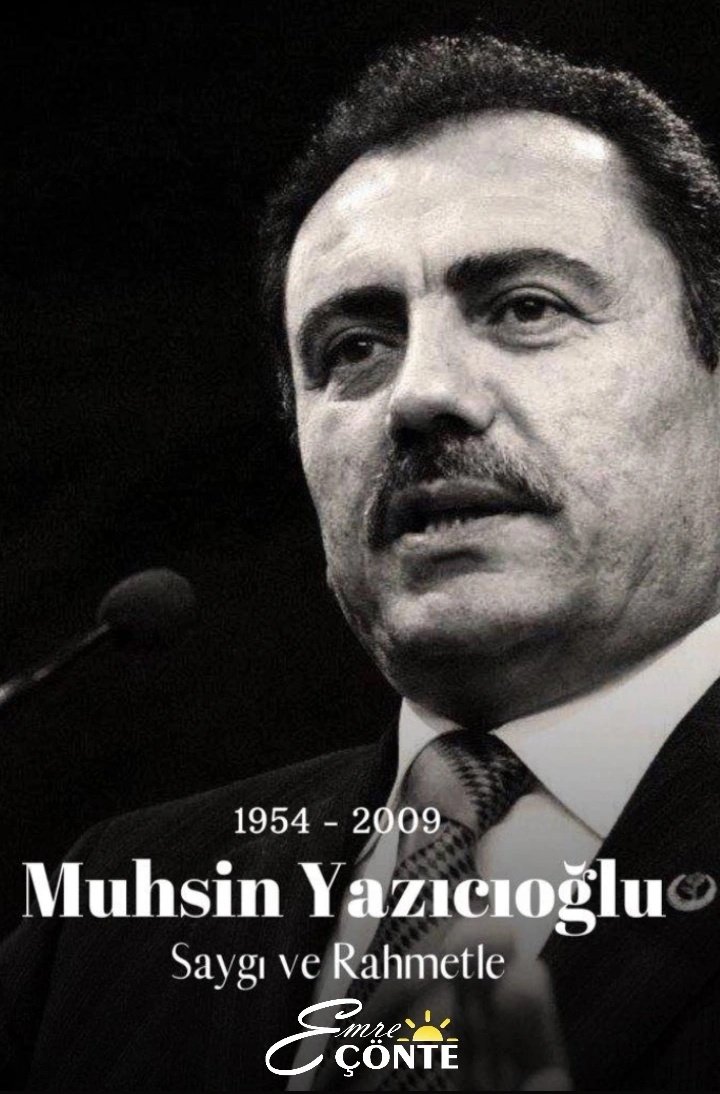 Şehadetinin 17. yıldönümünde Şehit Lider Muhsin YAZICIOĞLU'nu rahmet, minnet ve özlemle anıyorum.
Her mart üşürüz biz..
Çok özledik be Reis. #MuhsinYazıcıoğlu