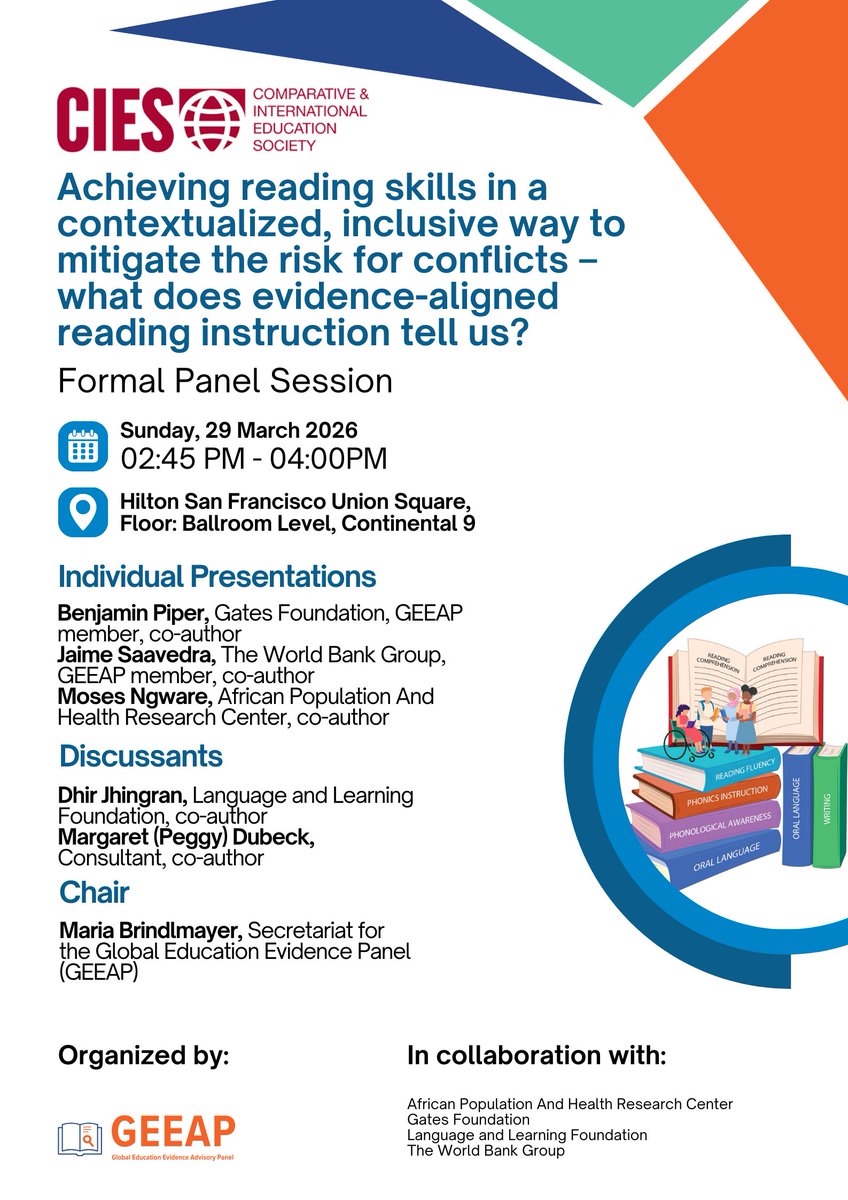 Global Education Evidence Advisory Panel (GEEAP) tweet media