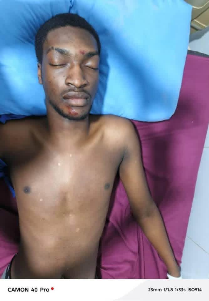 Good day everyone,

The man in the picture above was involved in a serious motor accident at Mega Gas Station. He is currently receiving treatment at Rapha Hospital, Barnawa, Kaduna State.

He is alive but still in shock and not fully conscious. Unfortunately,