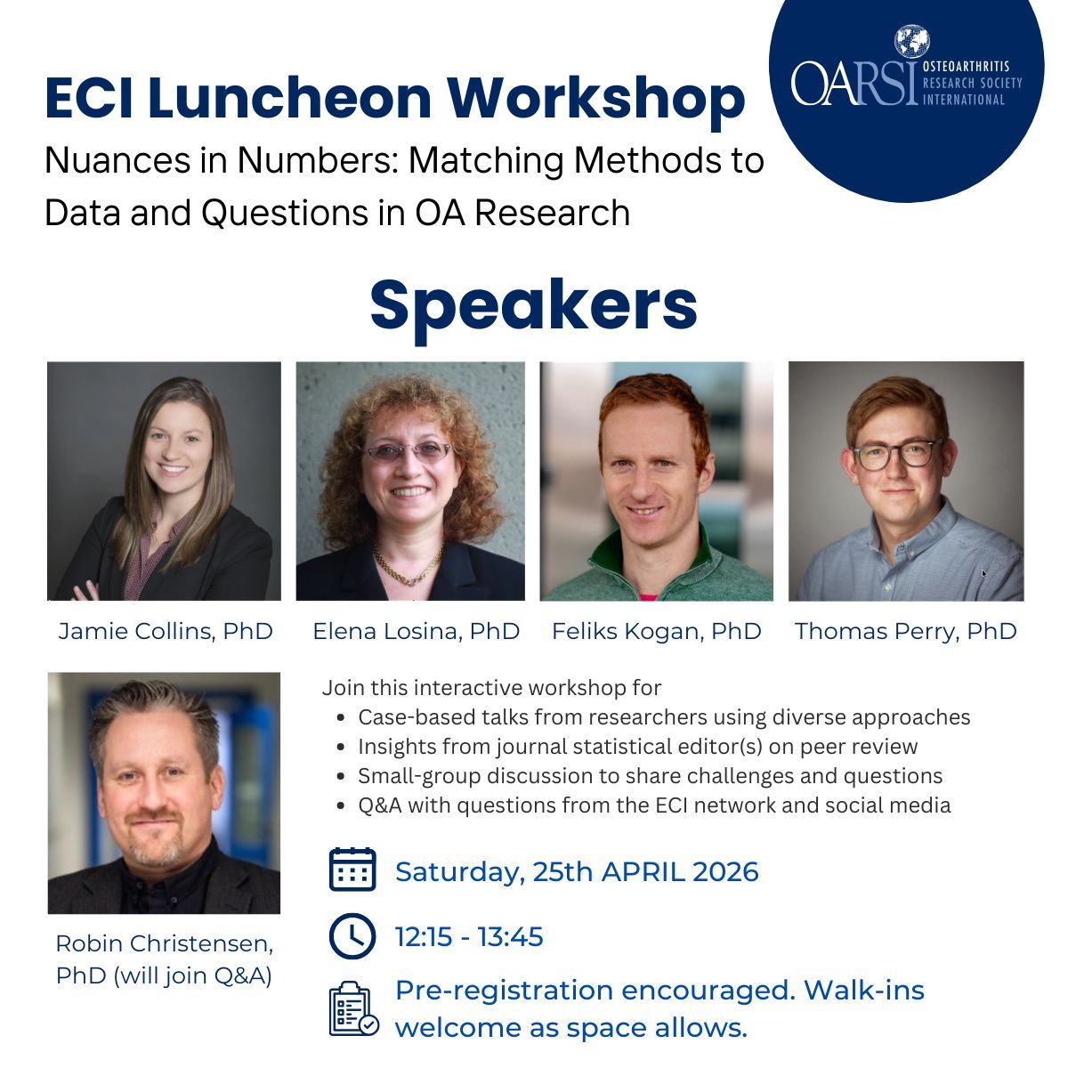 OARSI Early Career Investigators tweet media