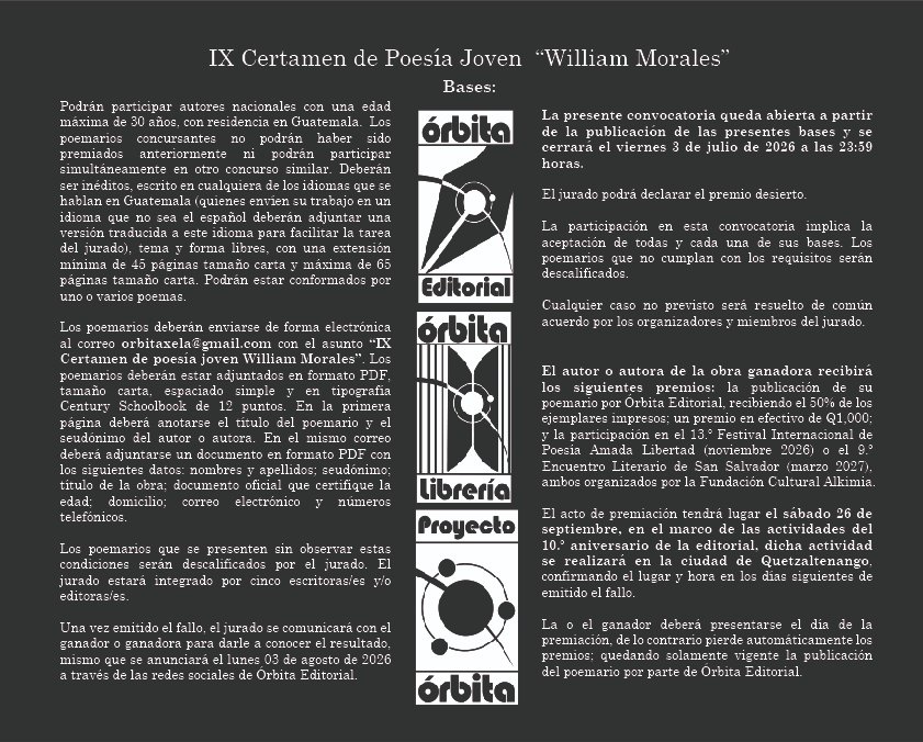 órbita editorial tweet media