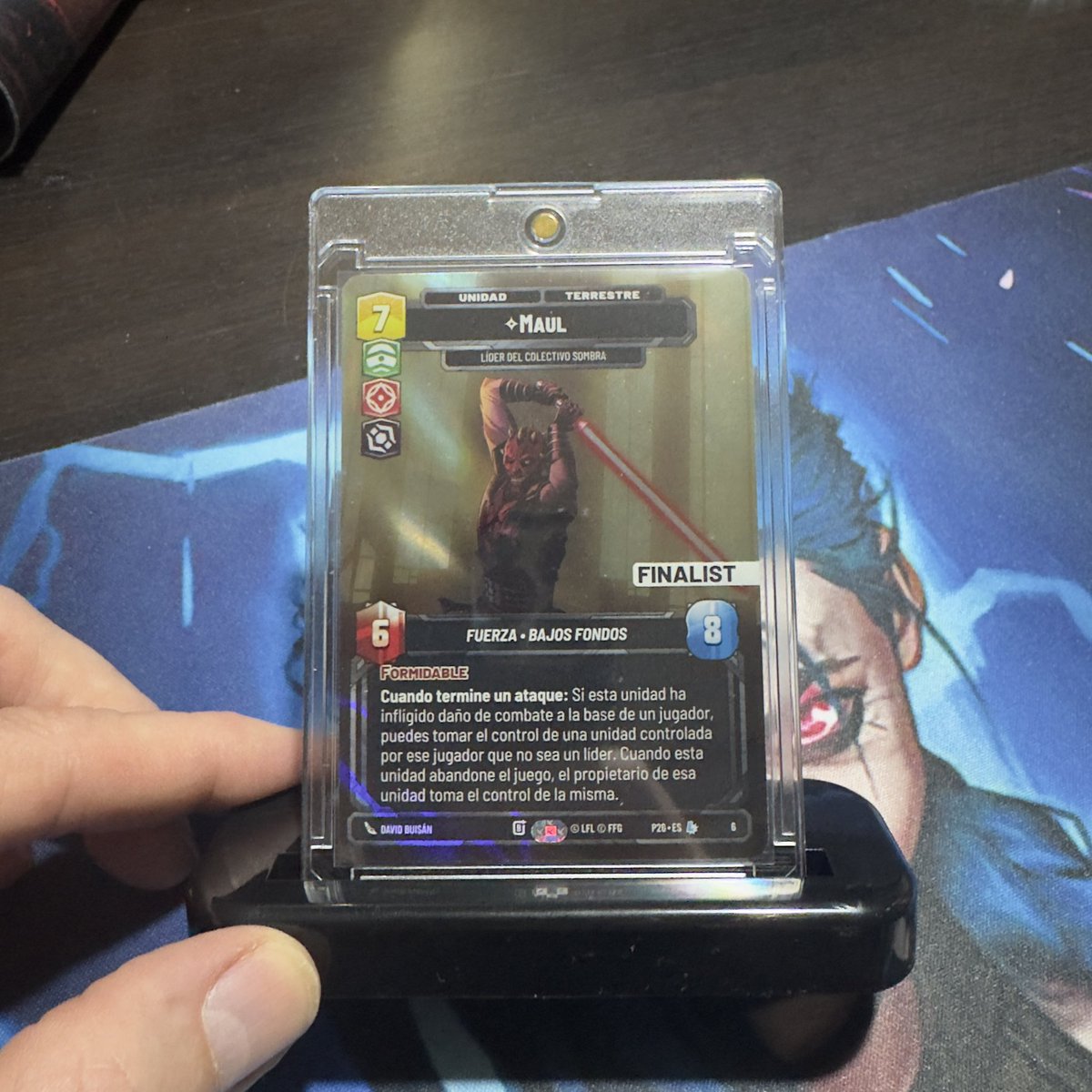 gtrgarci's tweet photo. Empato la final del Championship domingo en @KWargames contra mi colega Sasan, y quedo segundo por desempate. Habria ganado sido 2-0 pero no me di cuenta que tenia letal, y se topdeckeo el Negociaciones Agresivas ban ya please😂) Fue tremenda partidaza 💪🏽 #swu #starwarsunlimited https://t.co/lV3KPMFhi4