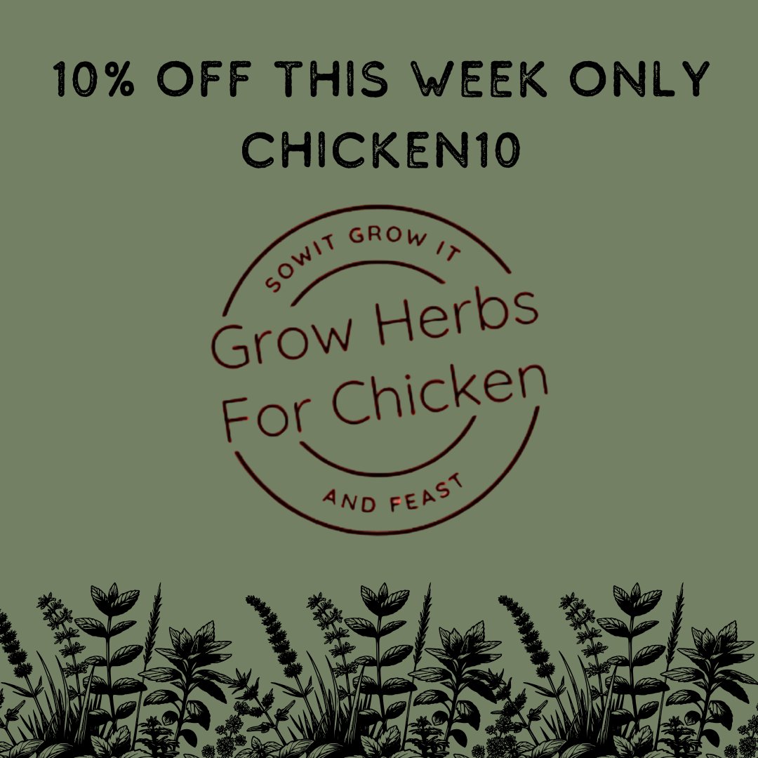 SowGrowFeast's tweet photo. 🌿🍗 Simple flavours, grown at home 🍗🌿

Enjoy 10% off this week only with code CHICKEN10 🌱

Start growing today 👇
https://t.co/DnuQyPUmC4
#GrowYourOwn #HerbGarden #HomeGrown #FreshFlavours #GardenToTable #SowGrowFeast https://t.co/DG0gcsFSJZ
