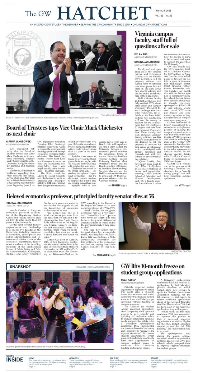 fionarileyyyyy's tweet photo. From Monday’s @gwhatchet print edition https://t.co/r9QmR0CN1w