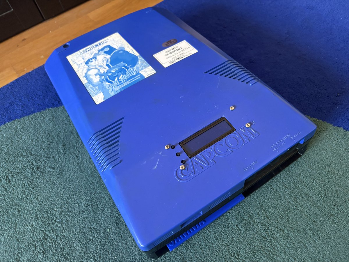 Capcom Play System 2 arcade board consolized with Darksoft Multi kit ...