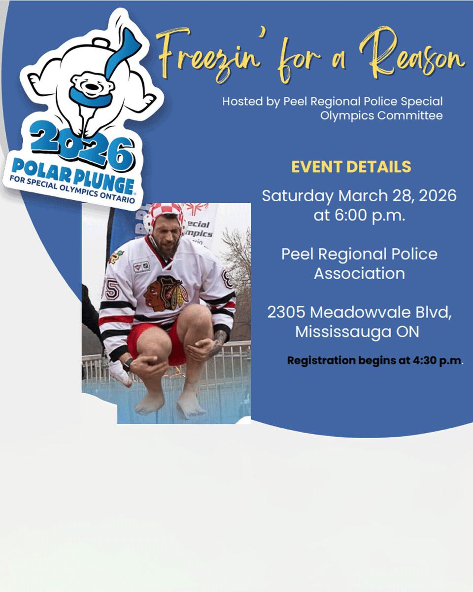 Z1035Toronto's tweet image. 🥶 The Polar Plunge is BACK! #FreezinForAReason
Join @PeelPolice on March 28 (5PM) in support of Special Olympics Ontario 💙
📍 Peel Regional Police Association
🕒 Registration: 3:30PM
🔥 Warming stations, hot tub &amp;amp; more

$86K+ raised so far… donate now!
soopolarplunge.crowdchange.ca/127801