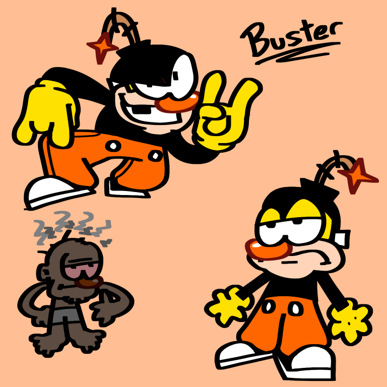 GaraghonCo76254's tweet photo. @tallglassgames Keep up the shit you lot do cause I also did art for Buster a while ago (I forgot it existed for a while 😔) https://t.co/Ho5qQB5B9F