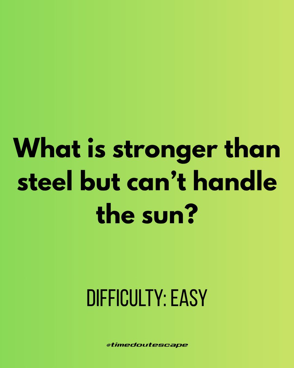 TimedOutEscape's tweet photo. Think you’ve got what it takes? 🧠🔐

3 riddles: easy, medium, hard. How far can you get? 😏

Drop your answers (no cheating 👀) and tag someone to challenge them. Answers revealed Thursday.

#RiddleChallenge #EscapeRoom #Puzzles #Challenge #TimedOutEscape https://t.co/KYOOYrekTx