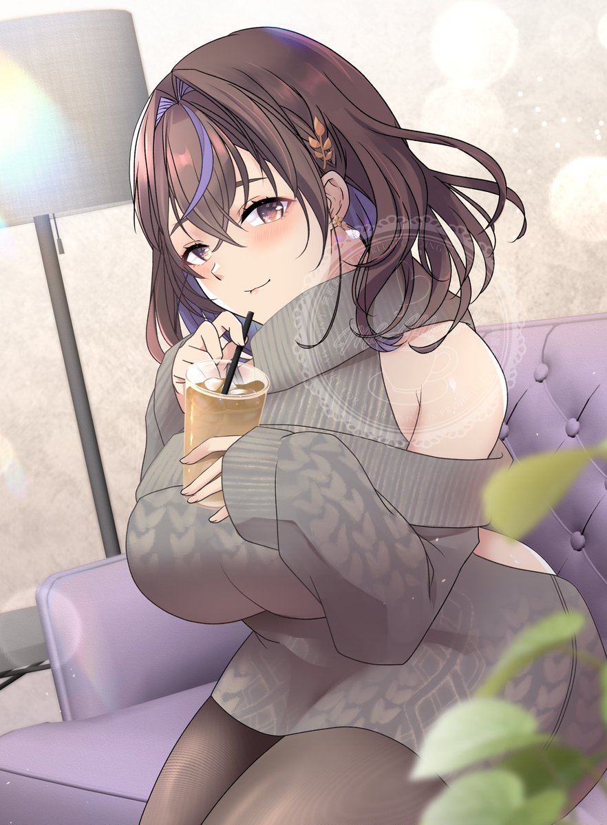 群咲みこ☕💜イラストレーターVtuberお姉さん tweet media