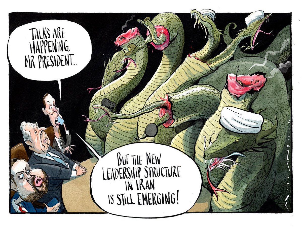 Cartoon4sale's tweet image. Morten Morland on #SteveWitkoff  #JaredKushner #MarcoRubio #IranWar #Iran @thetimes – political cartoon gallery in London original-political-cartoon.com