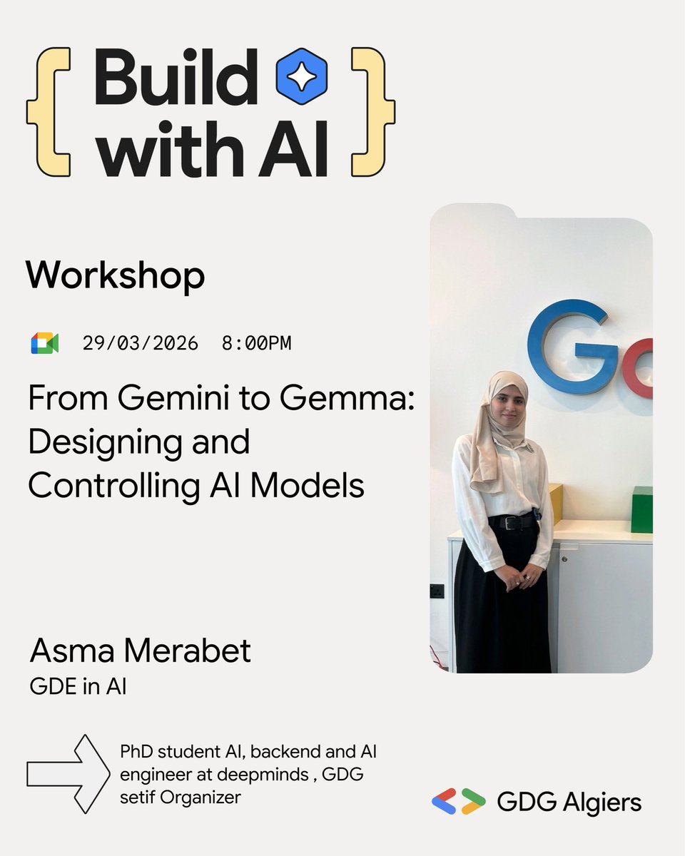 GDG Algiers tweet media