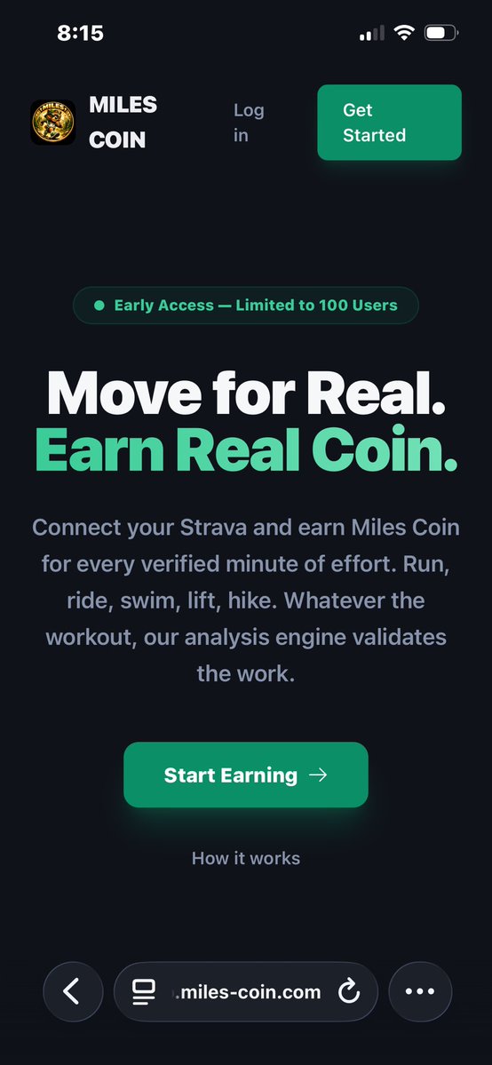 MILES Per Week tweet media