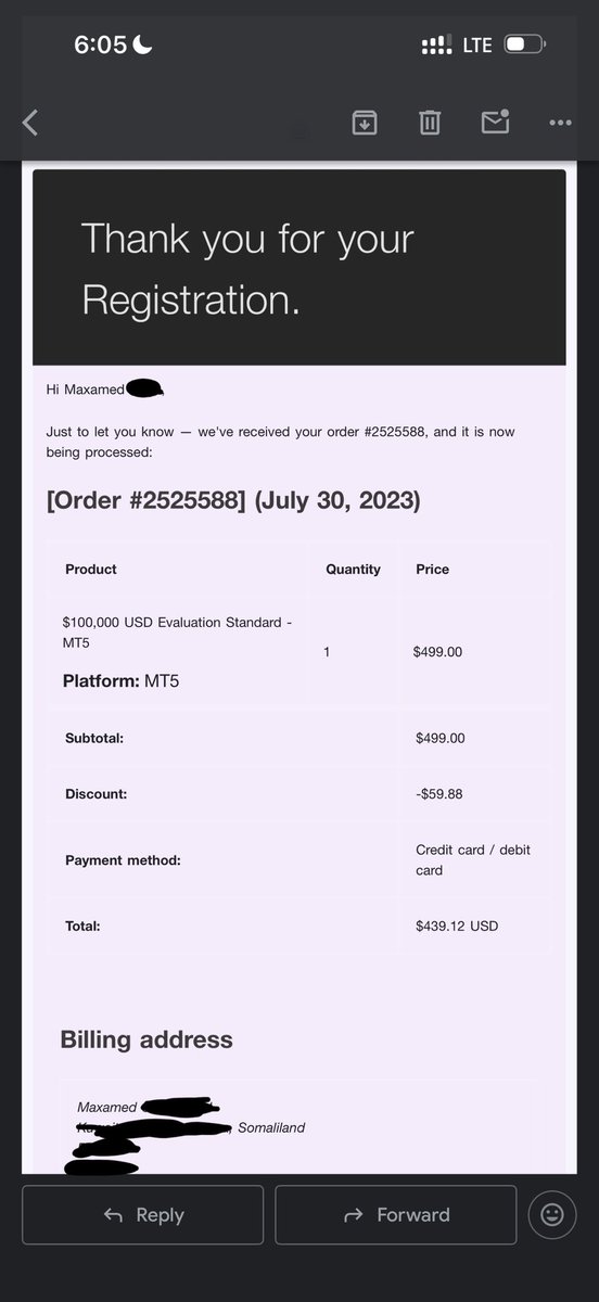 traderLux_'s tweet photo. @MyForexFunds Grant my Account back ! filled the form. https://t.co/5T3xmRUNgC