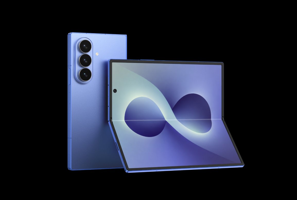 rktechx's tweet photo. Samsung Galaxy Z Fold8 specs:

8.0" Internal + 6.5" External Display 
Snapdragon 8 Elite Gen5 for Galaxy
200MP (1/1.3") Main + 50MP UW + 10MP (3x) Telephoto
5000mAh + 45W
25W Wireless Charging 
S Pen (Expected) 

Image : @Androidheadline
#Samsung #GalaxyZFold8 https://t.co/u3DUnoaTWH