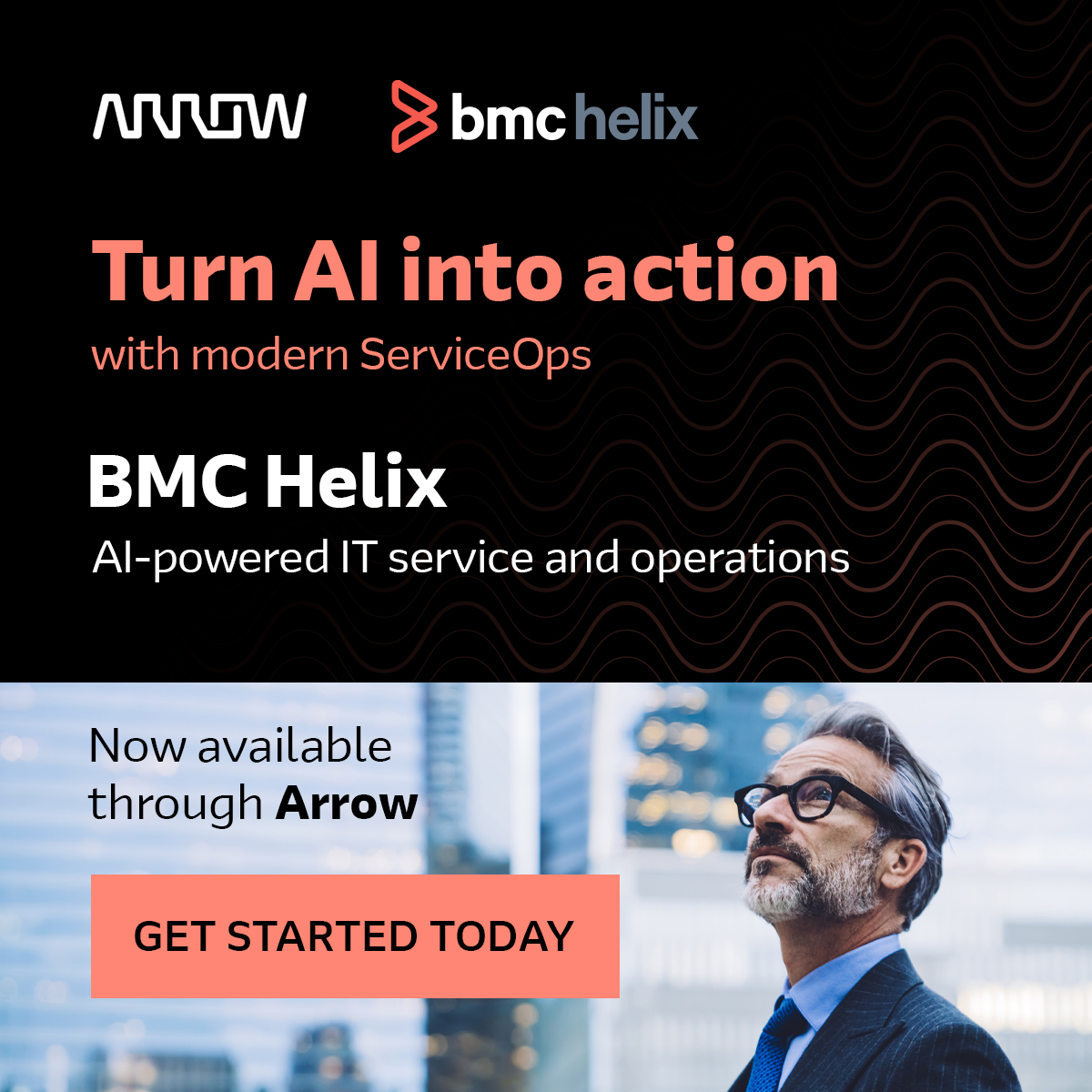 immixGroup_Inc's tweet photo. #AI is only powerful when it’s operational. BMC Helix is now available through Arrow, giving partners a cloud-native, AI-powered platform to modernize #ServiceOps across ITSM, ITOM and #AIOps.

Turn AI into action. Learn more: https://t.co/6fbhN48wrE https://t.co/LsByV0khAC