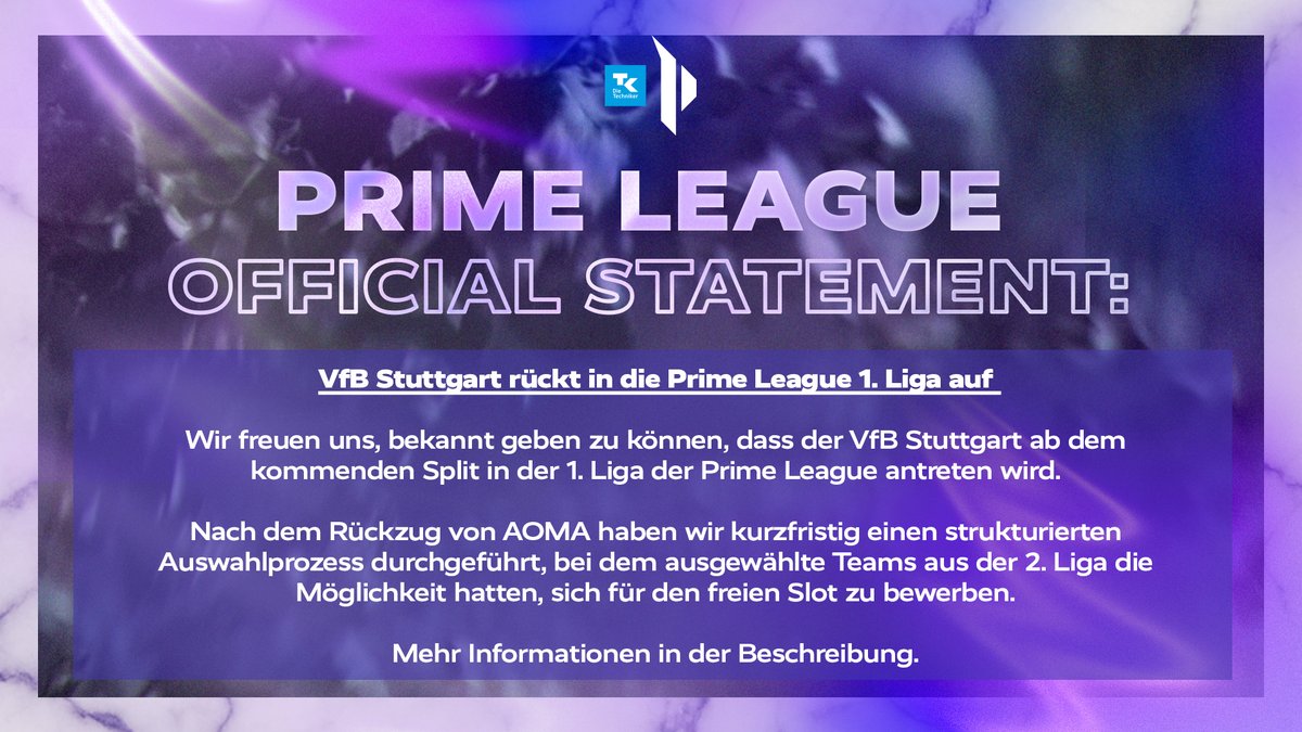 Die Techniker Prime League tweet media