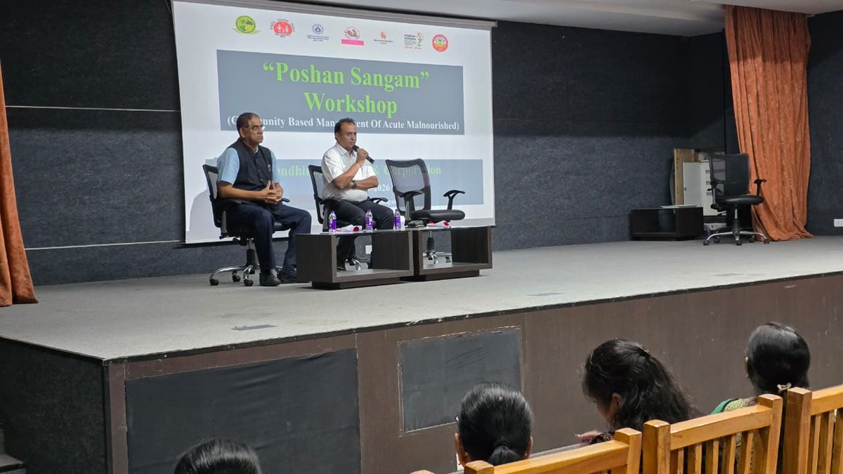 ICDS PO, Gandhinagar Corporation tweet media