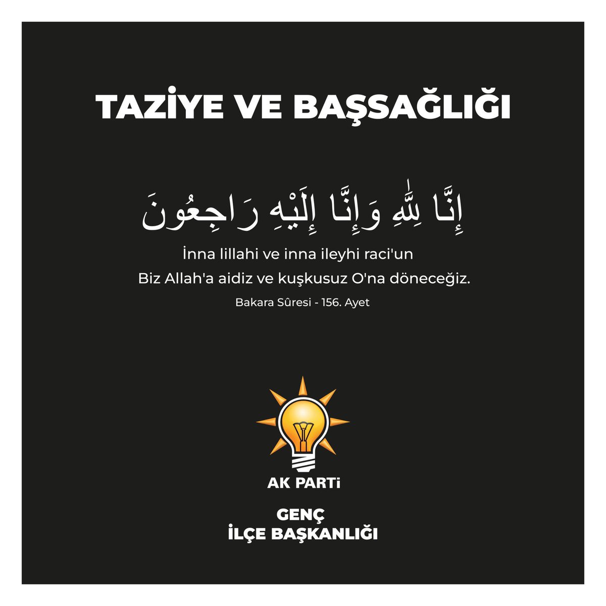 AK Parti Genç tweet media