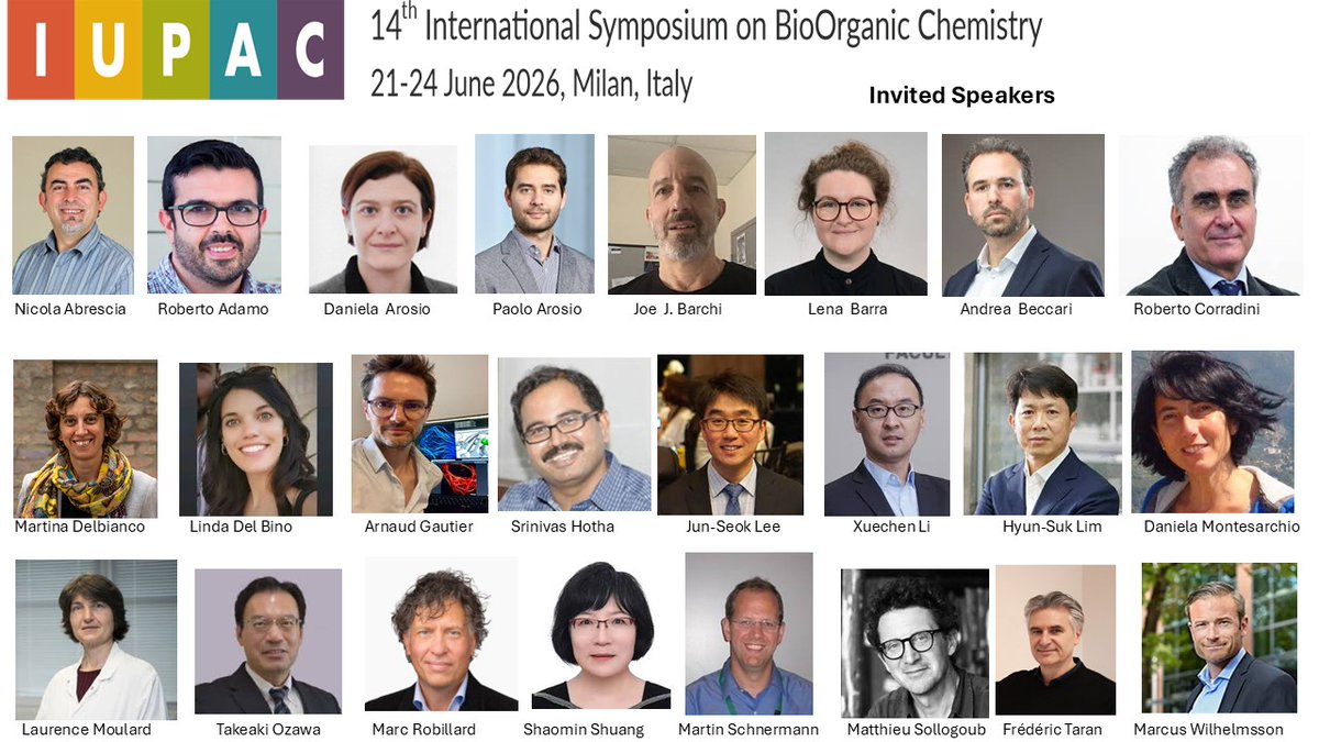 IUPAC ISBOC14 tweet media