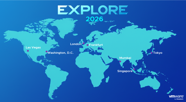 PabloGlezArango's tweet photo. The 2026 season is here! 📣 #VMwareExplore 2026 returns to Las Vegas on August 31, followed by a 6-city global tour. From VCF mastery to private AI, join our worldwide community to get the technical deep-dives you need to drive meaningful impact. Details: https://t.co/XGa3vYDvw0 https://t.co/8RljLfwkFQ