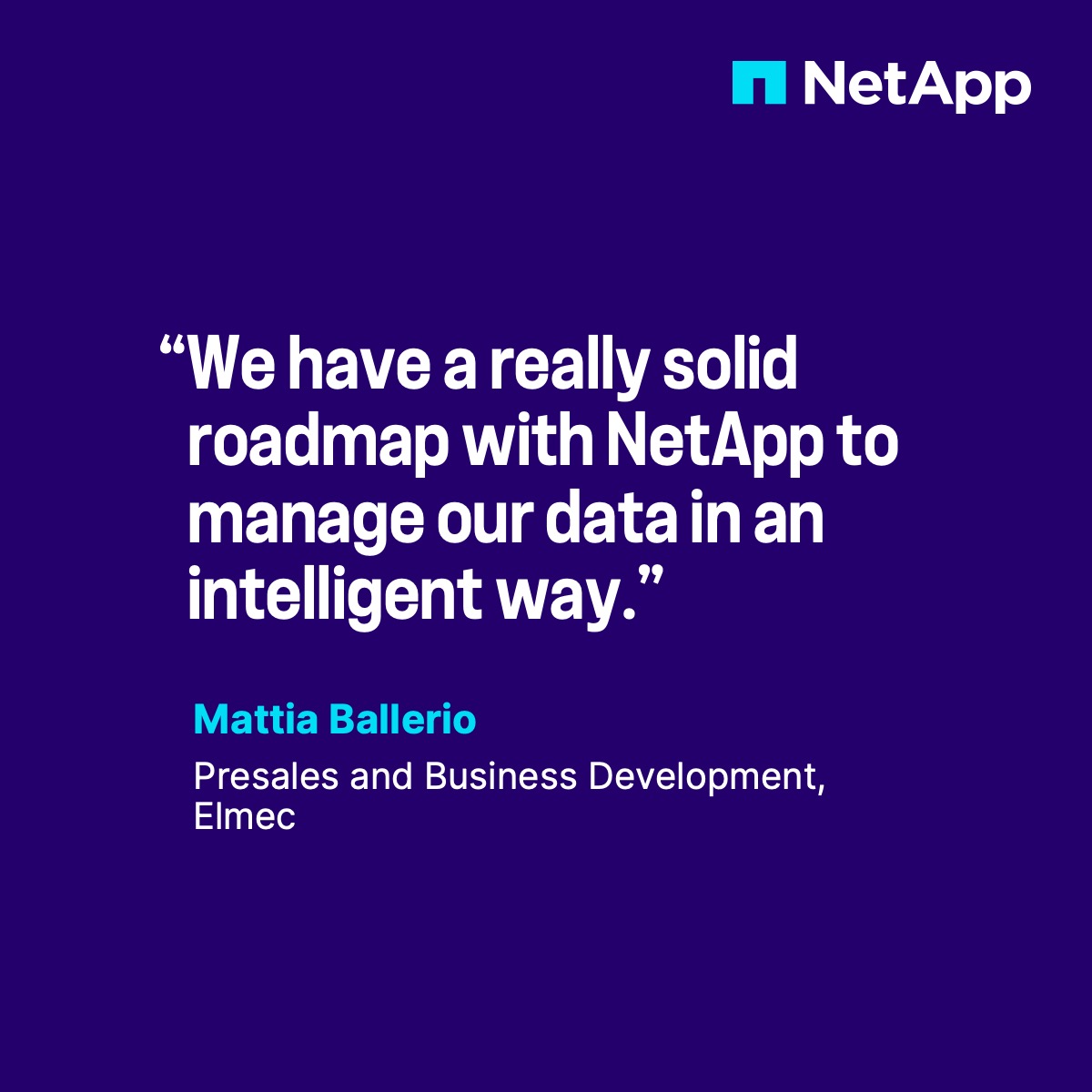 NetApp tweet media