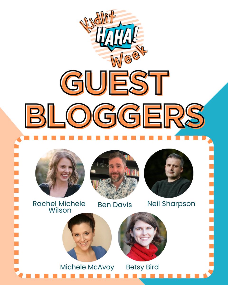 You look like the kind of person that enjoys a funny children’s book. Am I right?

Say hello to the voices of Kidlit HaHa Week 2026…￼